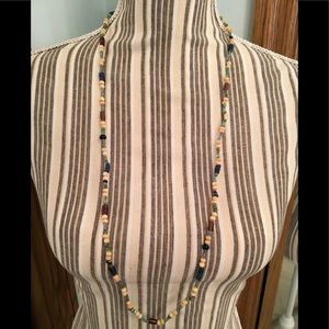 Colorful beaded Express necklace